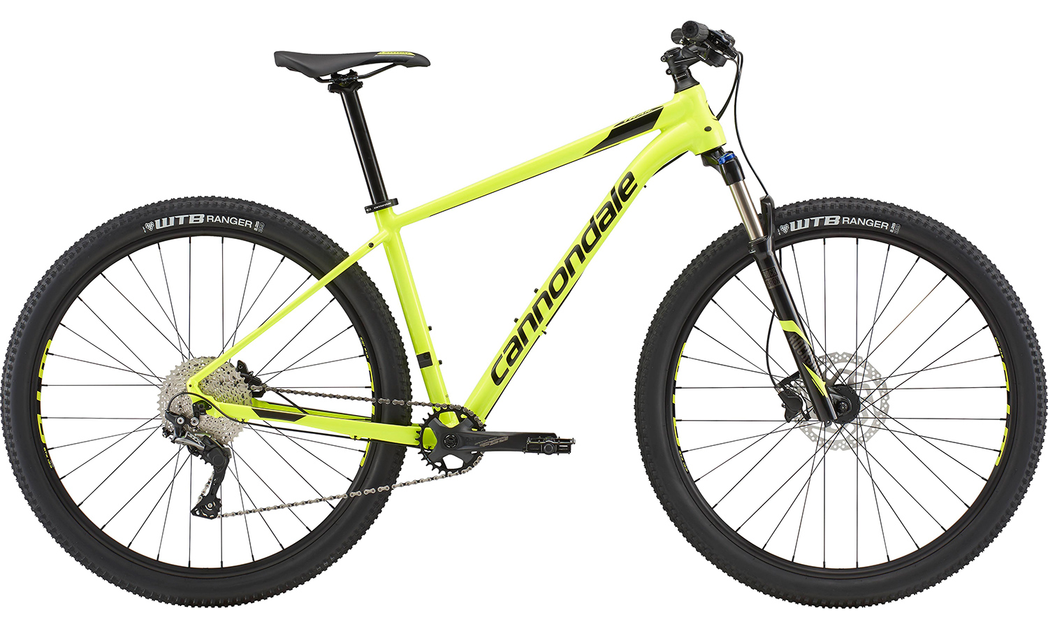 Фотография Велосипед 29" Cannondale TRAIL 4 (2019) 2019 Зеленый